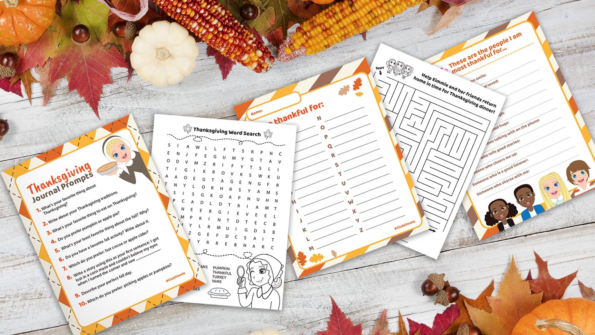 FREE PRINTABLES: November Prompts and Puzzles – Playtime by Eimmie for Free Printable Puzzles And Games
