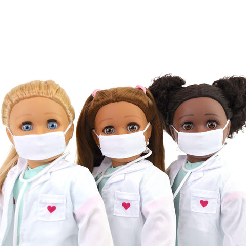 Eimmie 18" Doll Clothing Doctor Playtime Pack