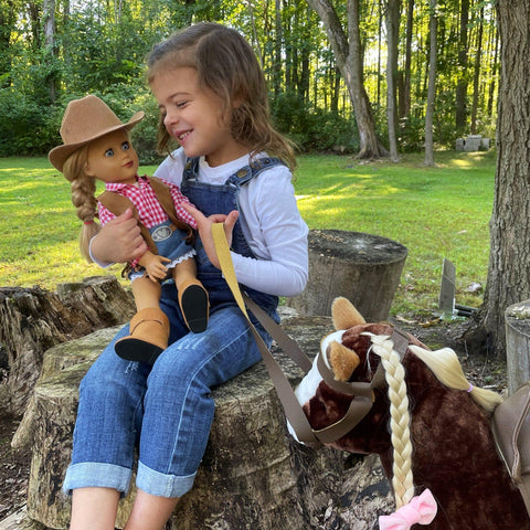 Cowgirl Chic Outfit for 18 Inch Dolls - Playtime by Eimmie