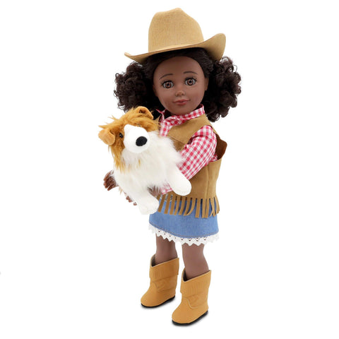 Cowgirl Chic Outfit for 18 Inch Dolls - Playtime by Eimmie