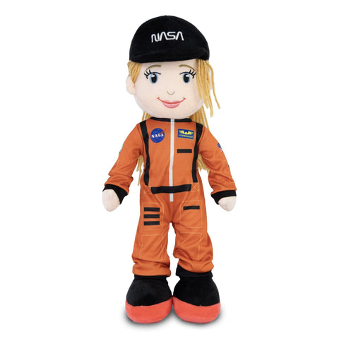 Plushible.com14 Inch Rag DollsNASA | Astronaut Eimmie 14 Inch Plush Figure