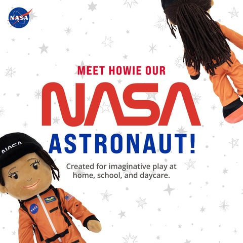 Plushible.com14 Inch Rag DollsNASA | Astronaut Julie 14 Inch Plush Figure