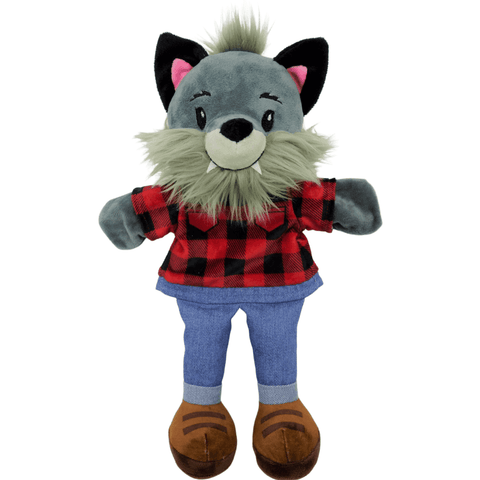 Sharewood Forest Friends Hand Puppet Walter the Wolf - OrangeOnions Wholesale