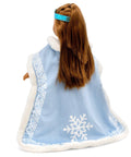 Winter Snow Princess Outfit and Matching Child Crown - Playtime by Eimmie