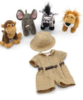 Safari Outfit and Animals for 18 Inch Dolls - Playtime by Eimmie