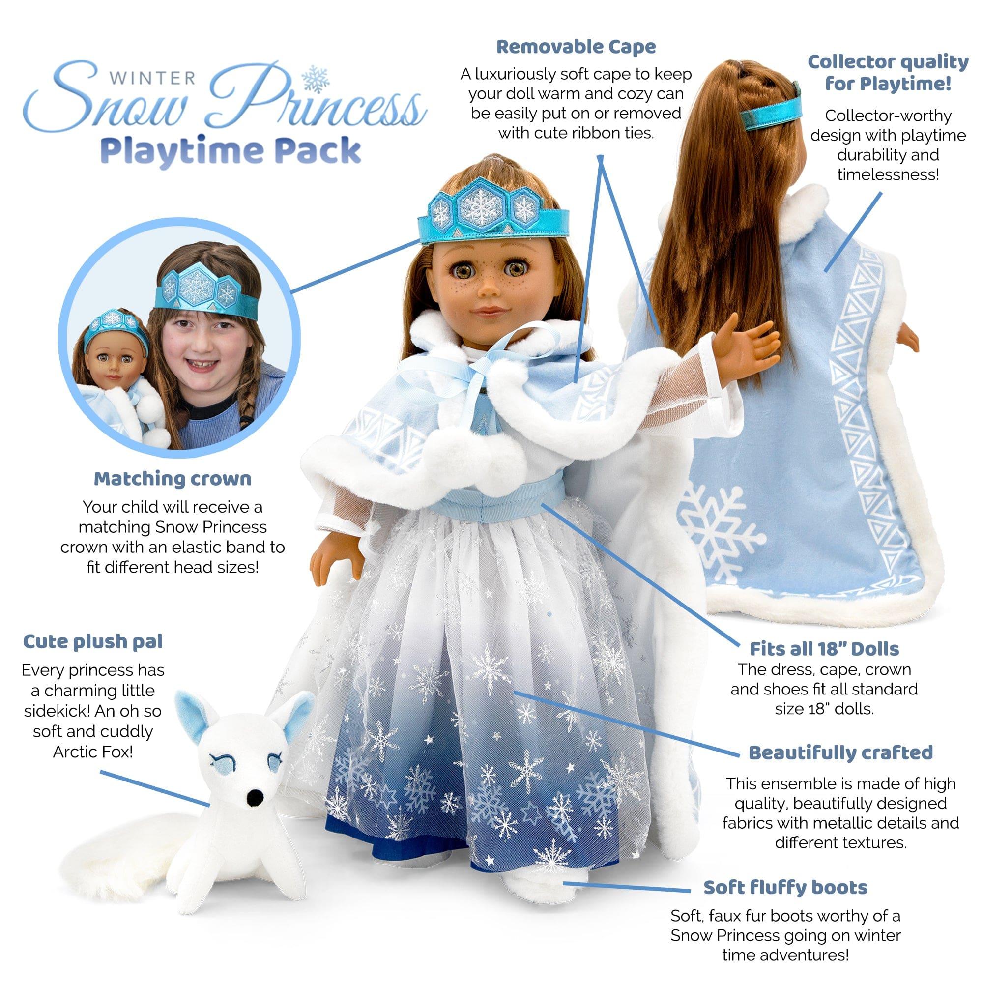 American Girl top Doll Winter Princess