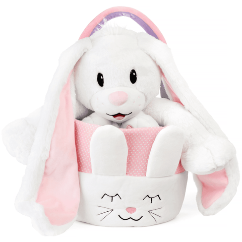 Plush Bunny Easter Basket Playtime by Eimmie