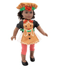 Gingerbread Apron for Girls and 18 Inch Dolls - Playtime by Eimmie
