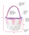 Plush Bunny Easter Basket - Playtime by Eimmie