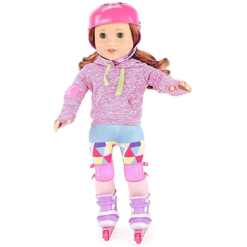 Eimmie 18" Doll Clothing 18 Inch Doll Clothing - Roller Skating Outfit