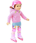 Eimmie 18" Doll Clothing 18 Inch Doll Clothing - Roller Skating Outfit
