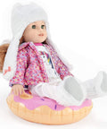 snow tube set for 18 inch dolls