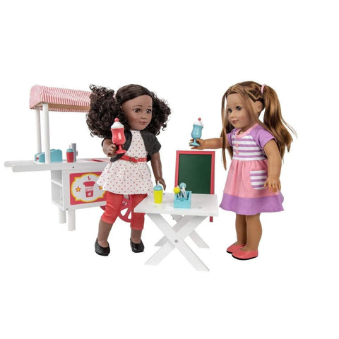 Eimmie 18 Inch Doll Furniture 18 Inch Doll Furniture - Food Cart Set