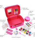 Eimmie Accessories Ultimate Nail Glam Boutique - Girl Nail Polish Set