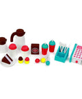 Eimmie Café Cart with Accessories