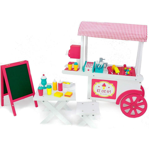 Eimmie Ice Cream Cart with Accessories