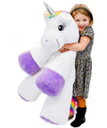 Eimmie Plush Plushible "Poppy" Unicorn Plush LARGE 44"