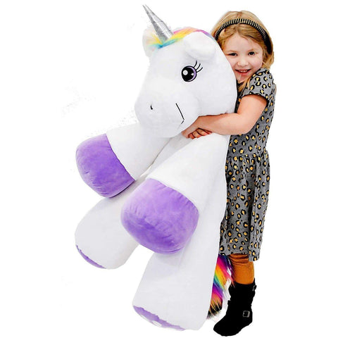 Eimmie Plush Plushible "Poppy" Unicorn Plush LARGE 44"