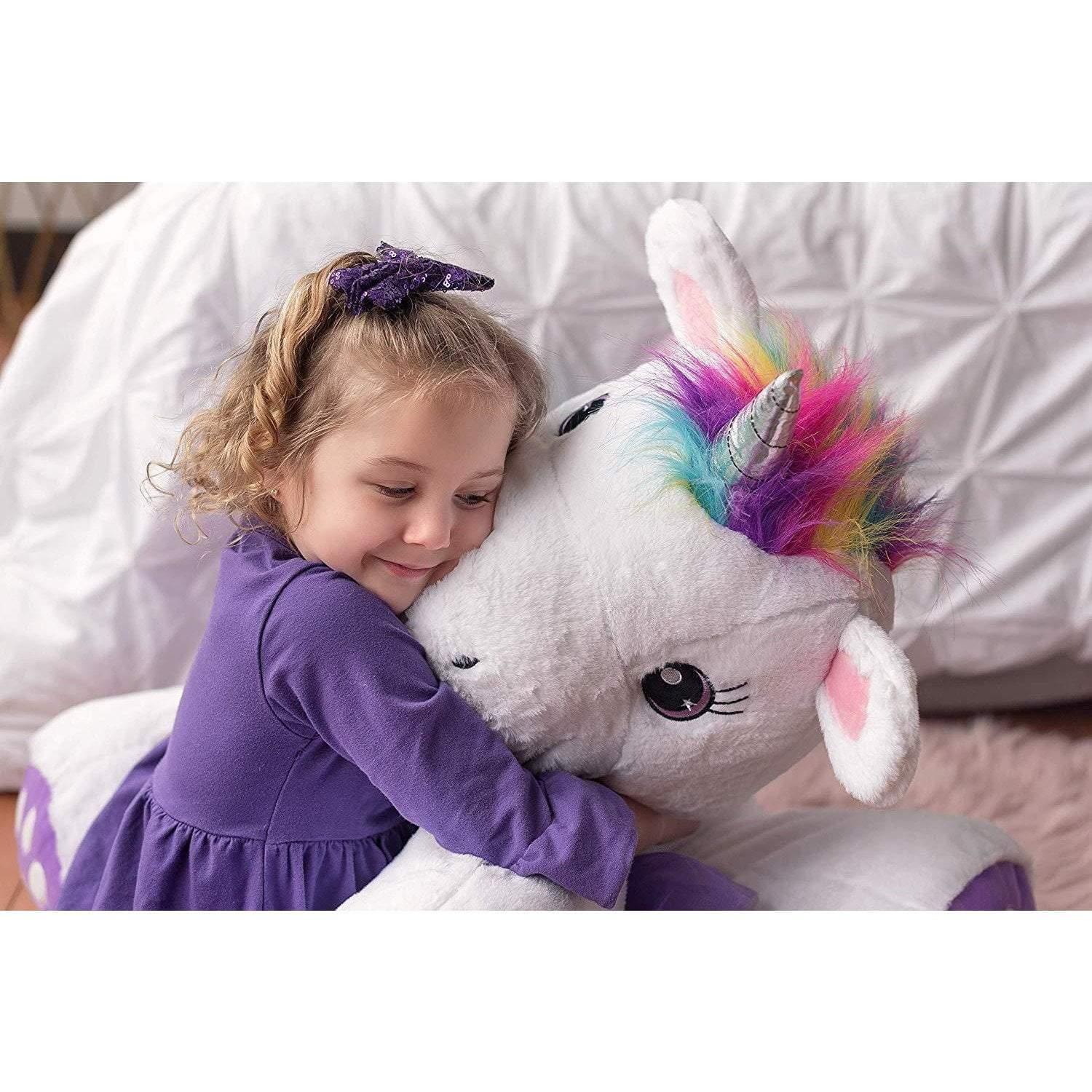 Giant 44 Inch Stuffed Plush Unicorn Poppy Playtime by Eimmie