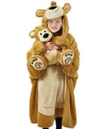 Eimmie Wearables "Pawley" Bear Snugible Blanket Sweatshirt