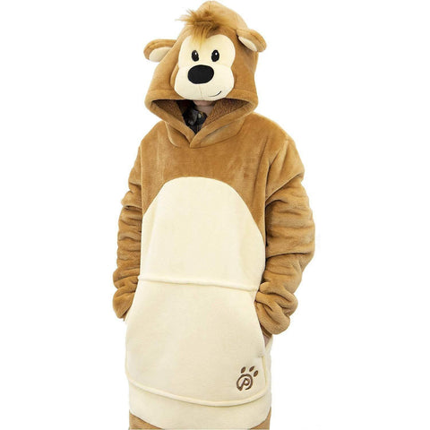 Eimmie Wearables "Pawley" Bear Snugible Blanket Sweatshirt