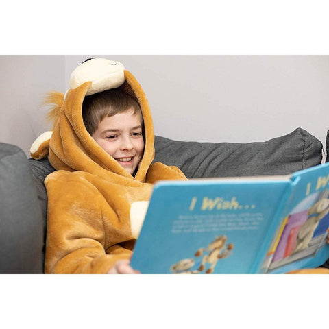 Eimmie Wearables "Pawley" Bear Snugible Blanket Sweatshirt