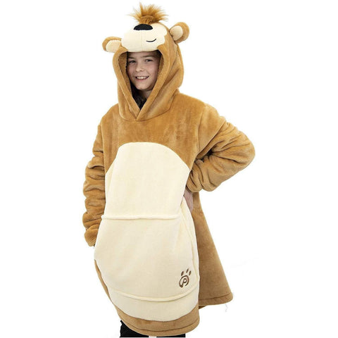 Eimmie Wearables "Pawley" Bear Snugible Blanket Sweatshirt