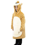 Eimmie Wearables "Pawley" Bear Snugible Blanket Sweatshirt