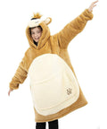 Eimmie Wearables "Pawley" Bear Snugible Blanket Sweatshirt