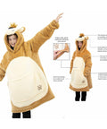 Eimmie Wearables "Pawley" Bear Snugible Blanket Sweatshirt