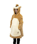 Eimmie Wearables "Pawley" Bear Snugible Blanket Sweatshirt