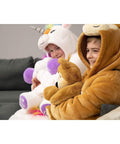 Eimmie Wearables "Pawley" Bear Snugible Blanket Sweatshirt