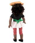 Gingerbread Apron for Girls and 18 Inch Dolls - Playtime by Eimmie